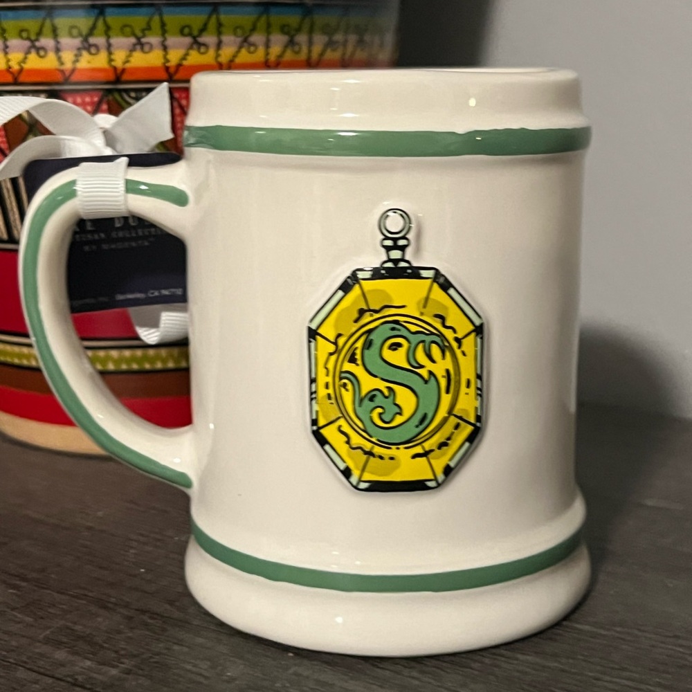 Rae Dunn Slytherin Mug - Green and White - Picture 2 of 2